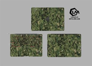 Dán Skin Macbook hình Camo mã 14