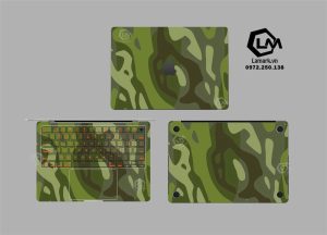 Dán Skin Macbook hình Camo mã 18