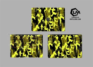 Dán Skin Macbook hình Camo mã 23