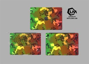 Dán Skin Macbook hình Camo mã 24