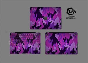 Dán Skin Macbook hình Camo mã 04