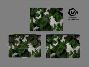 Dán Skin Macbook hình Camo mã 06