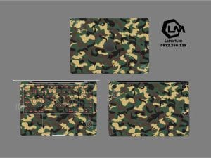 Dán Skin Macbook hình Camo mã 09