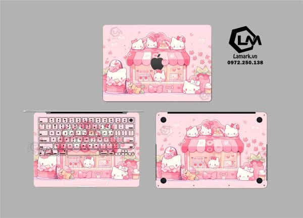 Dán Skin hình Hello Kitty mã 10