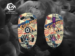 Dán Skin cho Chuột G304 hình nhiều chi tiết mã 15