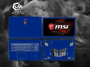 Dán Skin Laptop MSI màu Xanh Tím x 12