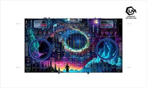 Skin DJ Denon MCX8000 mã 07