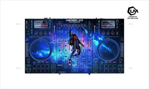 Skin DJ Denon MCX8000 mã 04