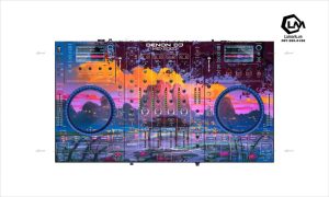 Skin DJ Denon MCX8000 mã 02
