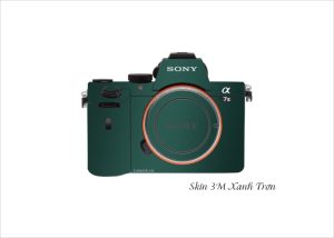 Skin Máy Ảnh 3M Xanh Trơn