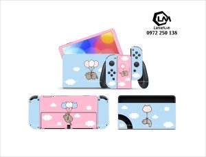 Dán Skin  Cho Máy Chơi Game Nintendo Switch 2 Mã 09