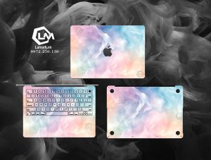 Dán Skin hình Màu Loang mã 16