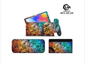 Dán Skin  Cho Máy Chơi Game Nintendo Switch 2 Mã 01